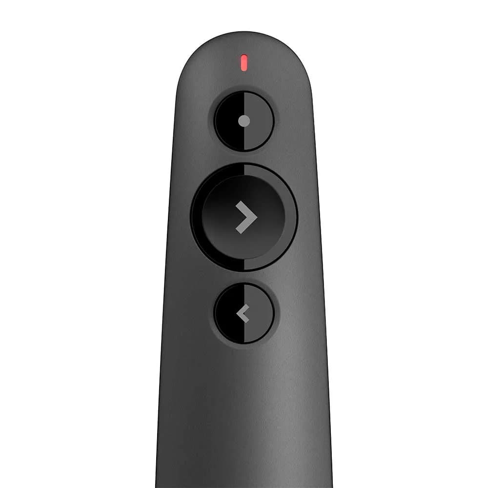 APRESENTADOR LOGITECH LASERPOINT R500S PRETO - 910-006518