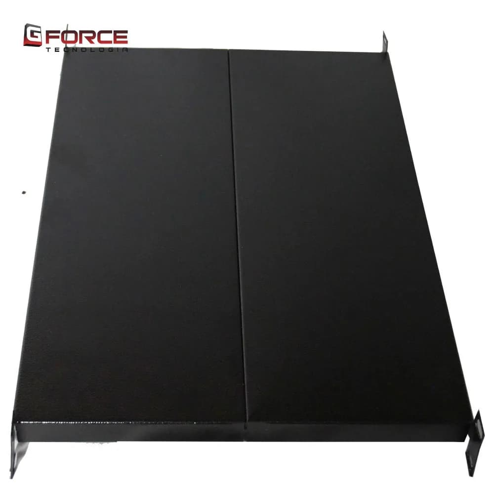 Bandeja Fixa Rack Servidor Padrão 19 POL 400mm 1U PT - GForce