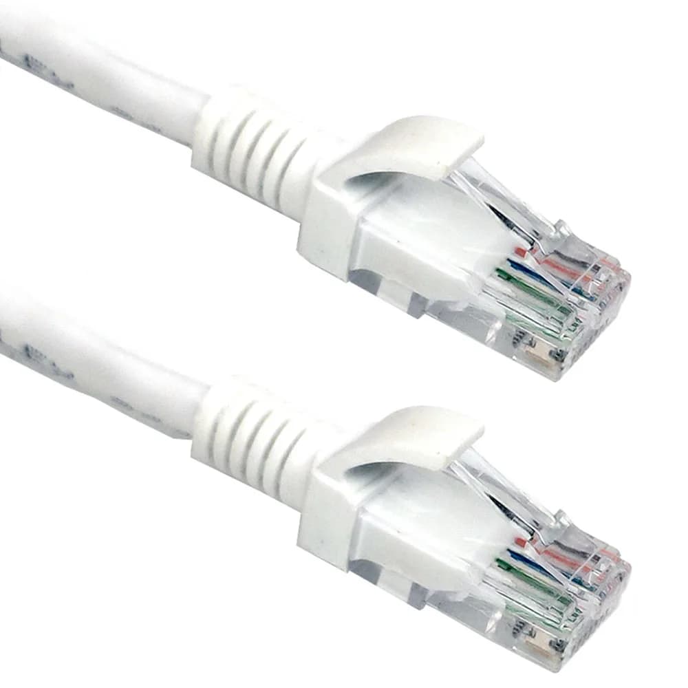 CABO DE REDE PLUSCABLE PATCH CORD CAT.6 10M - PC-ETH6U100WH