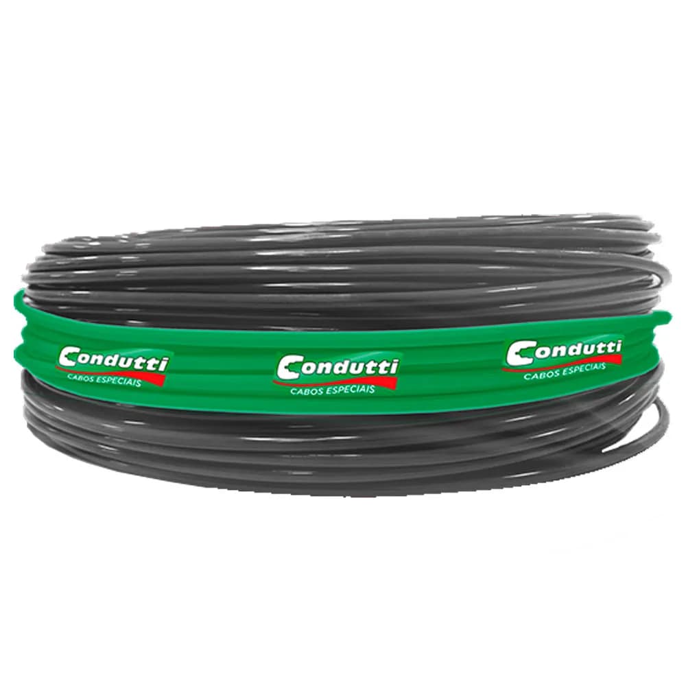 CADE DE REDE CAT5E F-UTP CMX LANDUTTI BLINDADO 100M PT CONDUTTI