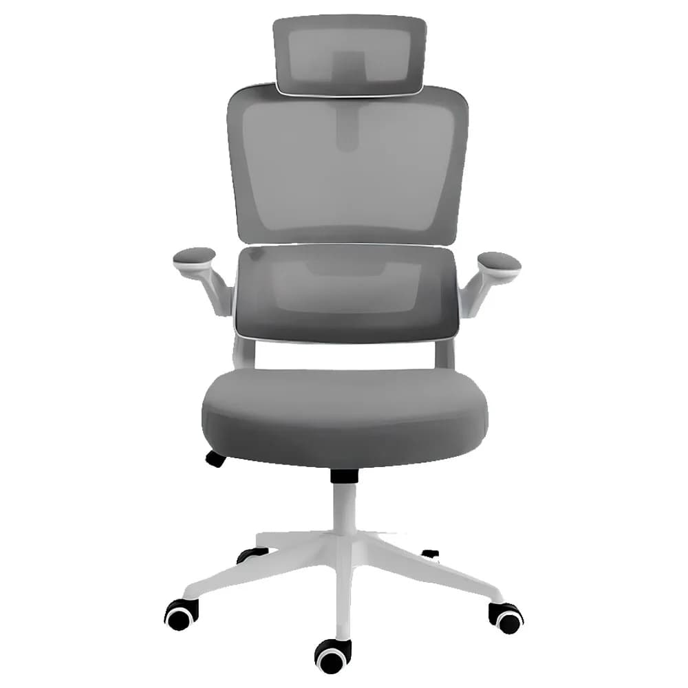 CADEIRA OFFICE REDRAGON HELA CINZA/BRANCO C214-W