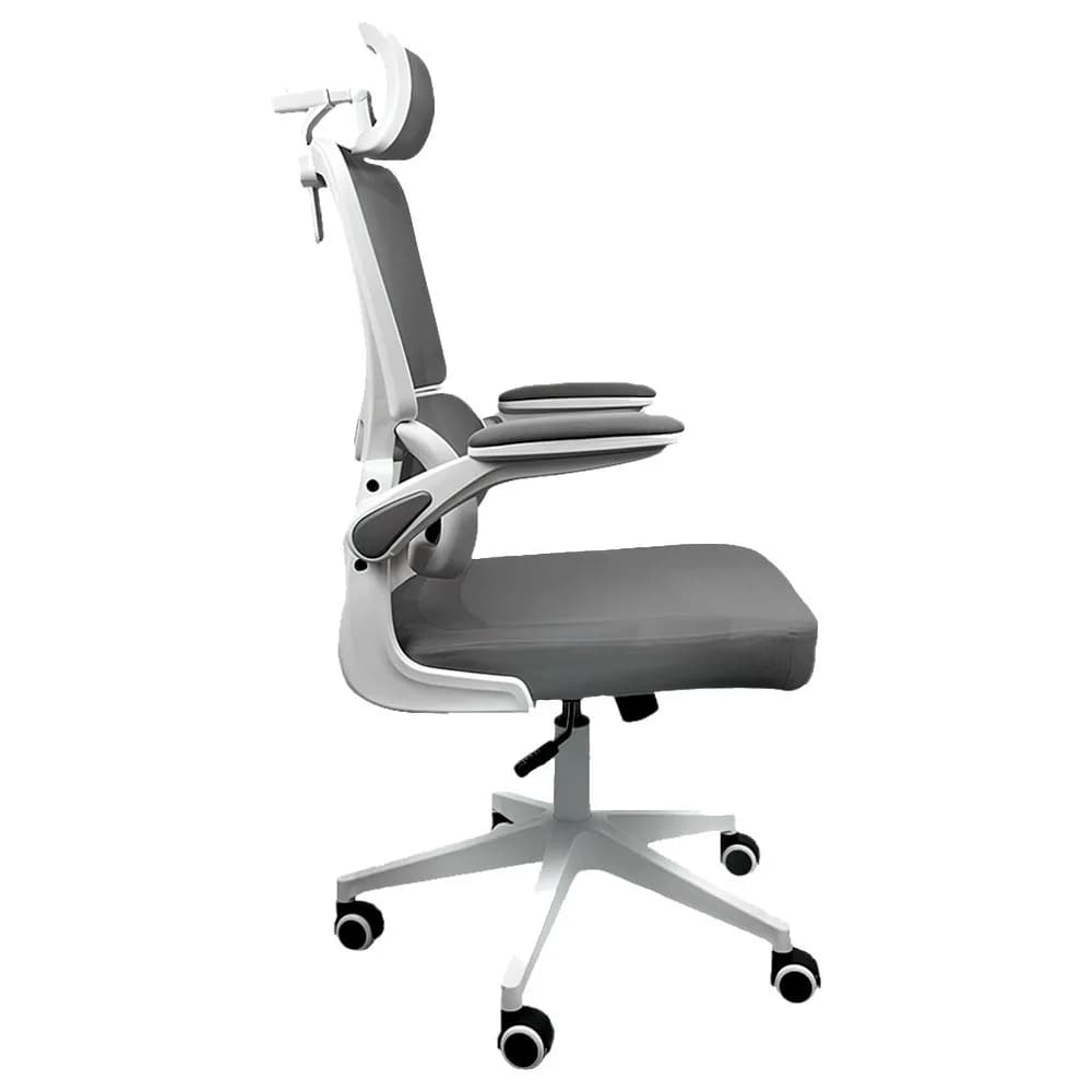 CADEIRA OFFICE REDRAGON HELA CINZA/BRANCO C214-W