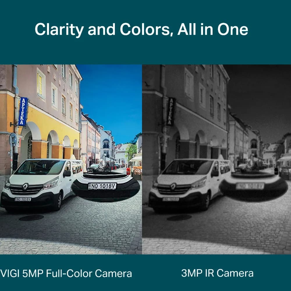 CAMERA DE REDE DOME VIGI C250(2.8MM) 5MP FULL-COLOR TP-LINK