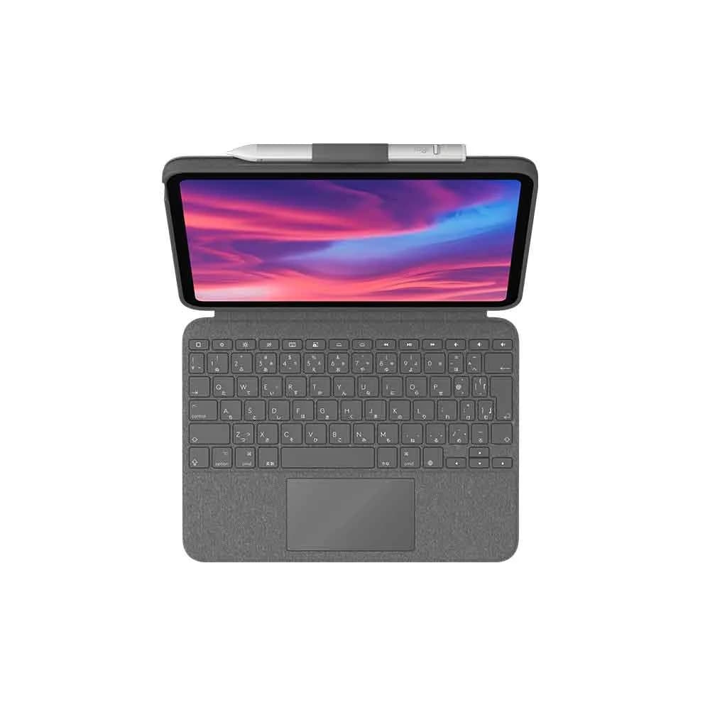 Capa com Teclado Logitech para iPad 10° Grafite - 920-011433