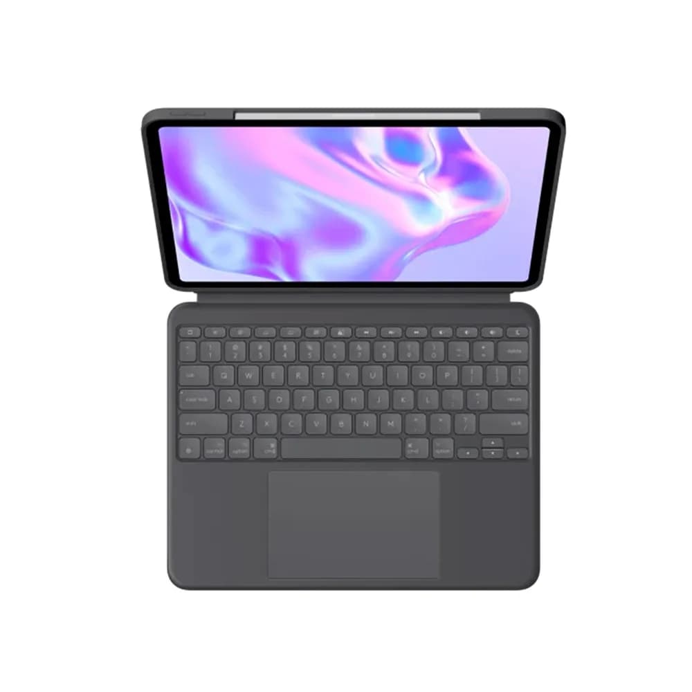 CAPA COM TECLADO LOGITECH PARA IPAD PRO 11 M4 GRAFITE - 920-012659