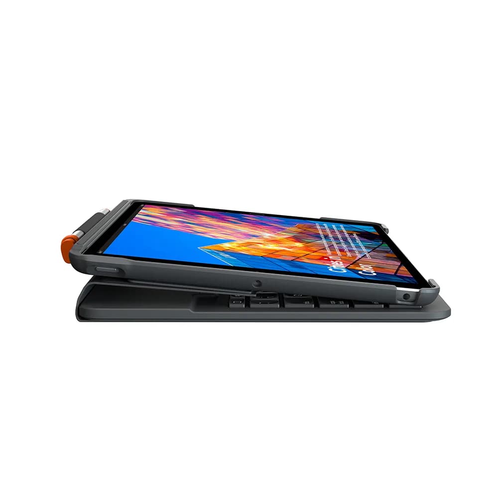 CAPA COM TECLADO LOGITECH SLIM FOLIO P/ IPAD 3°GERACAO PRETO - 920-009482
