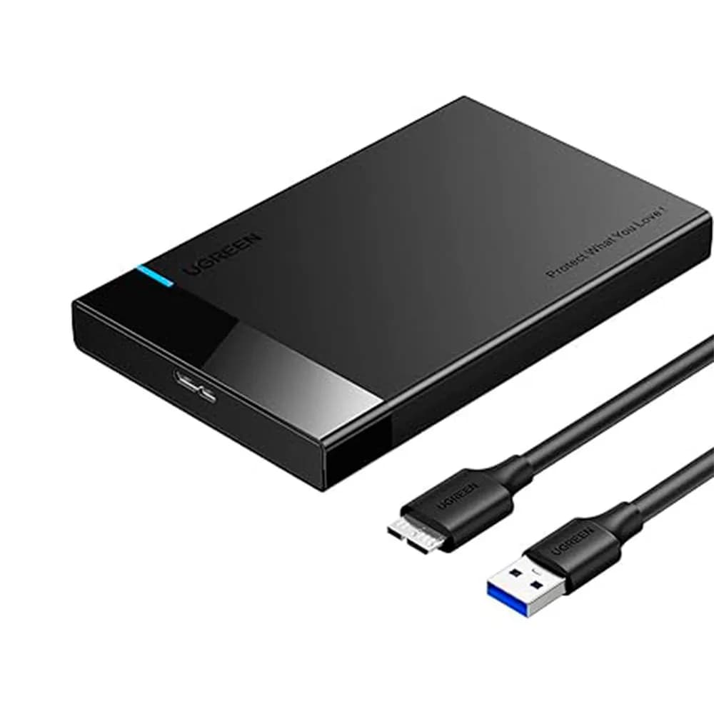 Case/Gaveta Ugreen para HD/SSD 2.5'' com USB 3.0 - US221