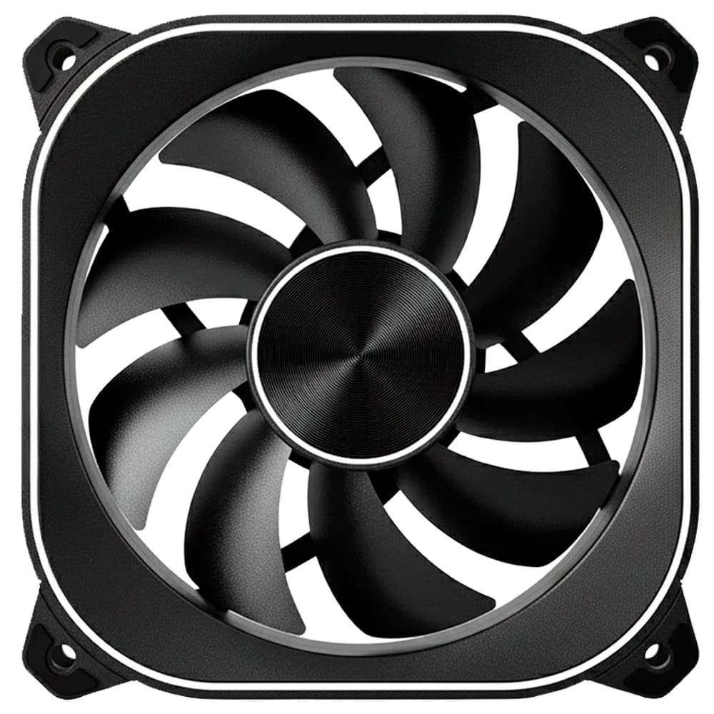 COOLER PARA GABINETE AERION ARGB VEIL S FAN100 PRETO 120MM