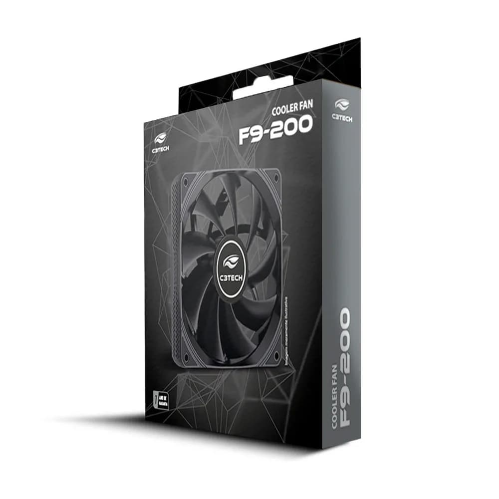 COOLER PARA GABINETE C3TECH F9-200BK 120MM