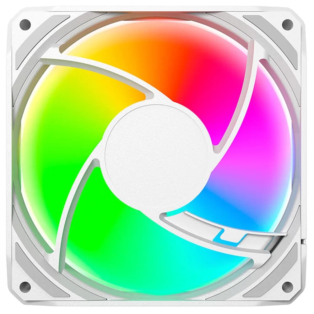 COOLER PARA GABINETE C3TECH RGB BRANCO F9-L180WHM 120MM