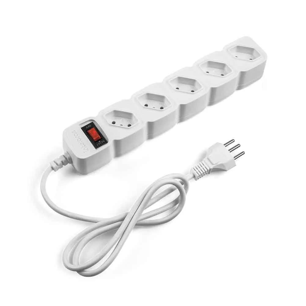 FILTRO DE LINHA INTELBRAS 5T EPE 205 CABO 1M BRANCO 4824200