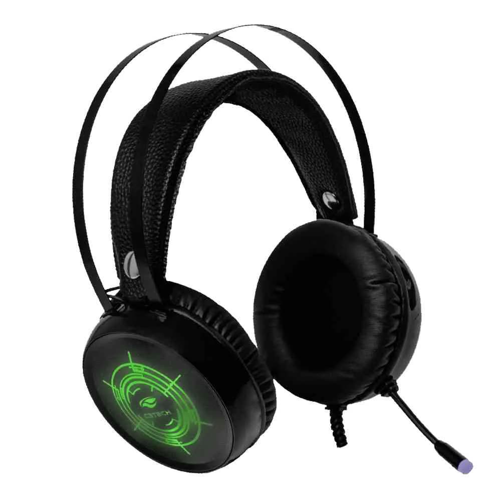 FONE DE OUVIDO C3TECH MIC GAMER HARRIER USB PRETO - PH-G330BKV2