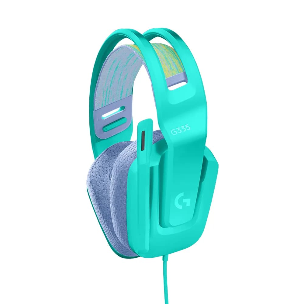 FONE DE OUVIDO MIC LOGITECH GAMER G335 C/FIO VERDE 981-001023