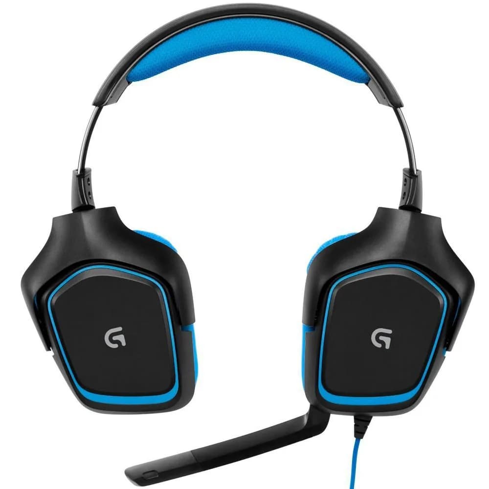 FONE DE OUVIDO MIC LOGITECH GAMER G432 7.1 USB/P2 PRETO