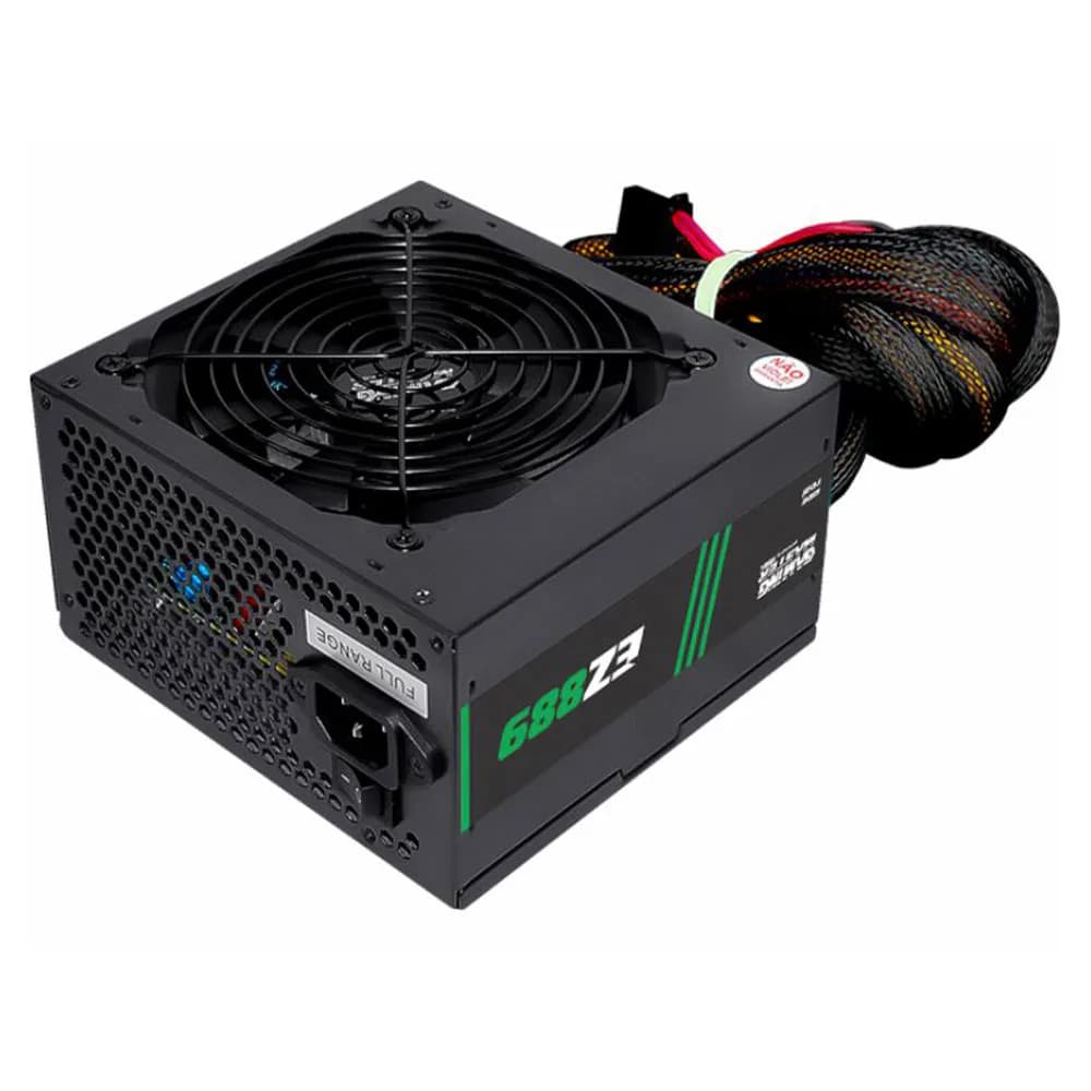 FONTE DE ALIMENTACAO K-MEX EZ8898F 500W 80 PLUS WHITE