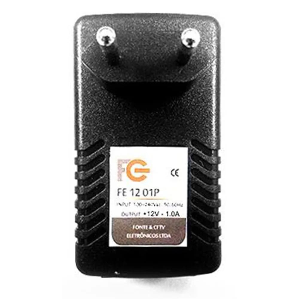 Fonte Eletrônica PoE 12V 1A - FC1201PN - FC Fontes