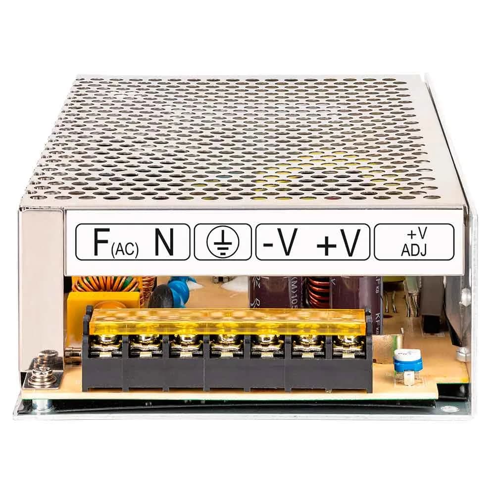 Fonte Gradeada Colmeia Intelbras 12V 15A Bivolt Multiuso EFM 1215 G2