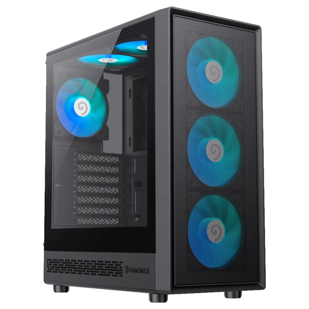 GABINETE GAMER GAMEMAX STORM 2 AB PRETO - 010000559