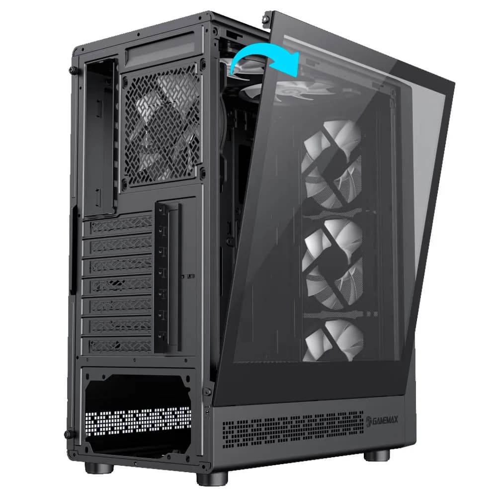 GABINETE GAMER GAMEMAX STORM 2 AB PRETO - 010000559