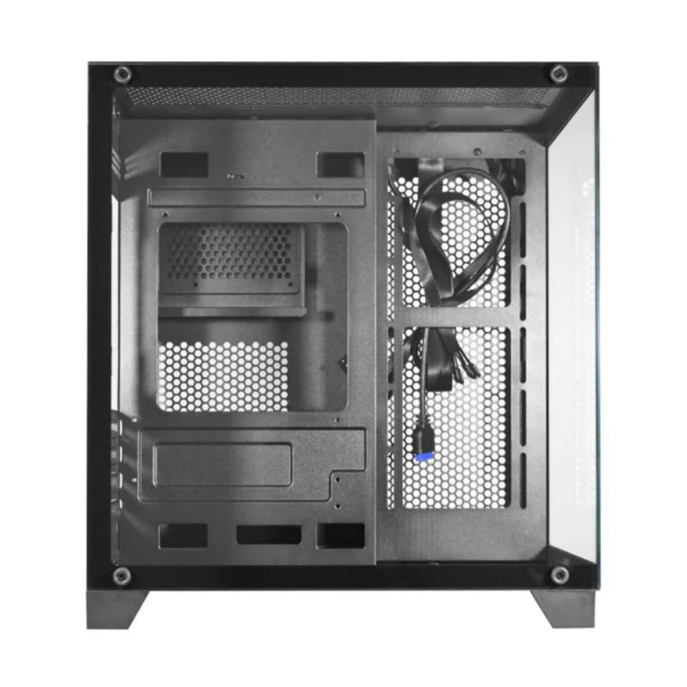 GABINETE GAMER K-MEX AQUARIO CG-0305 MICRO ATX PRETO