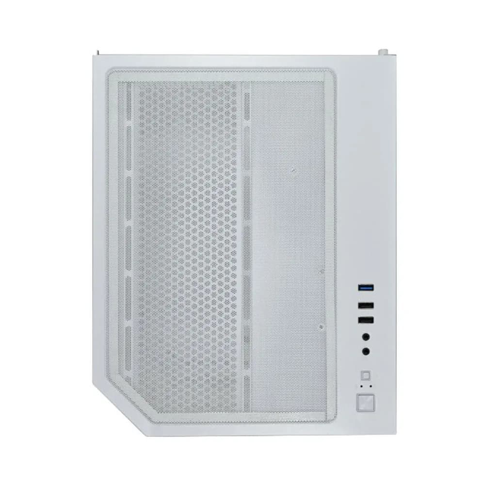 GABINETE GAMER K-MEX AQUARIO CG-W620 ANGULO BRANCO MICRO ATX SEM FAN