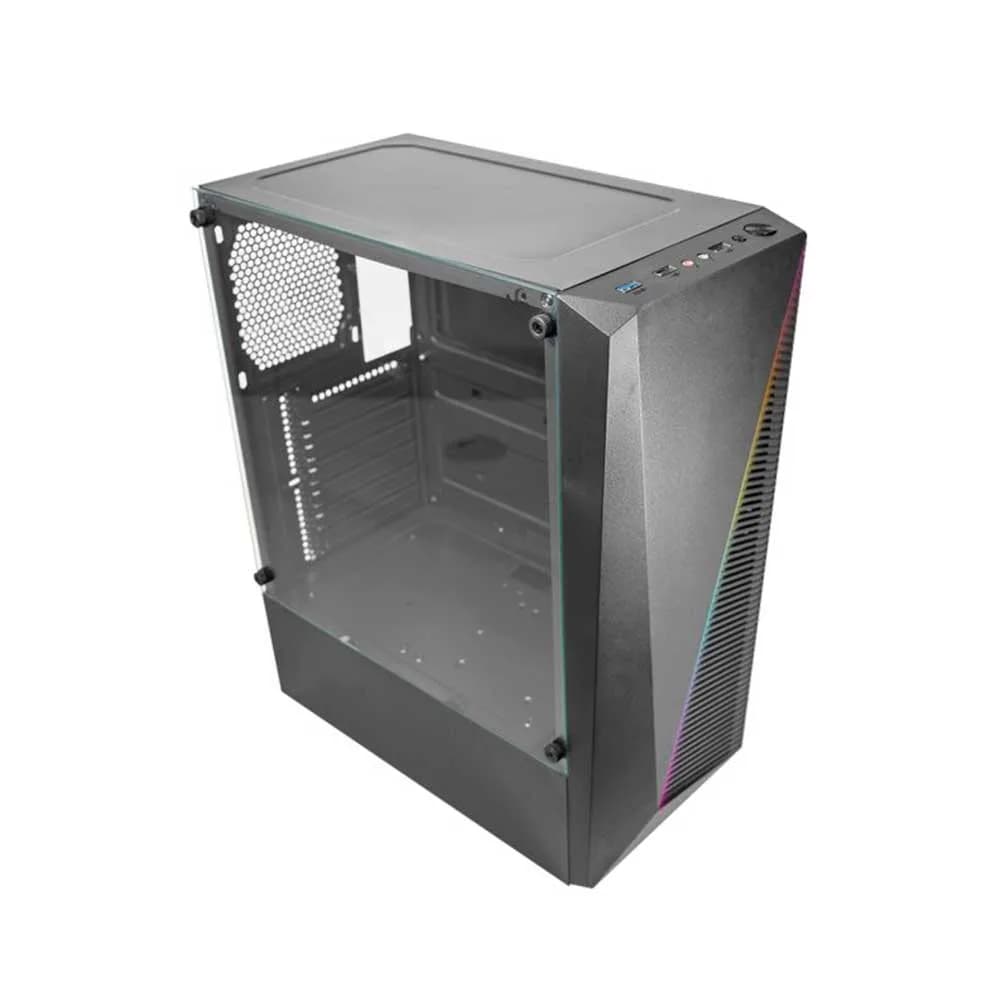 Gabinete Gamer K-Mex CG-02W5 Demon Preto sem Fan