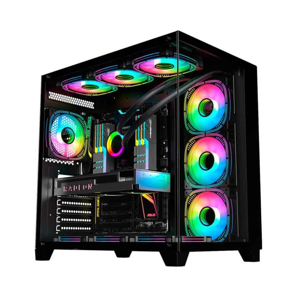 GABINETE GAMER K-MEX GHOST SHARK ATX - CG-02J1