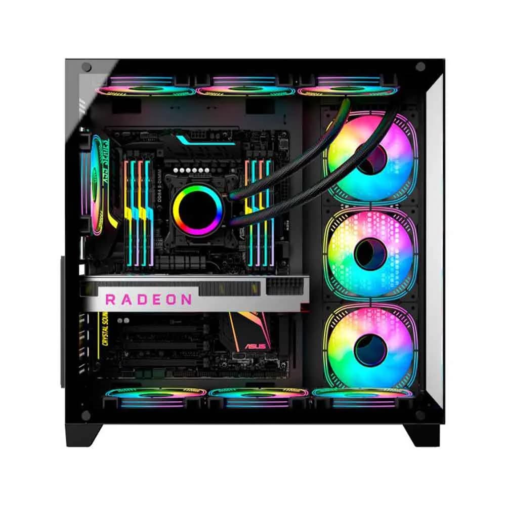 GABINETE GAMER K-MEX GHOST SHARK ATX - CG-02J1