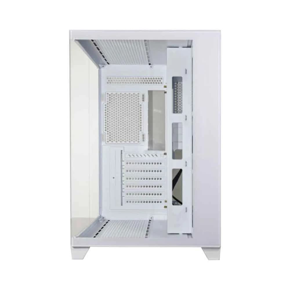 GABINETE GAMER K-MEX GHOST SHARK WHITE ATX - CG-W2J1