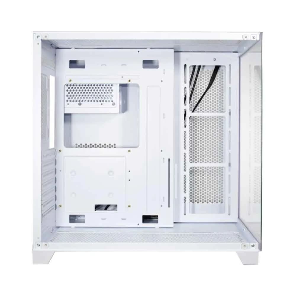 GABINETE GAMER K-MEX GHOST SHARK WHITE ATX - CG-W2J1