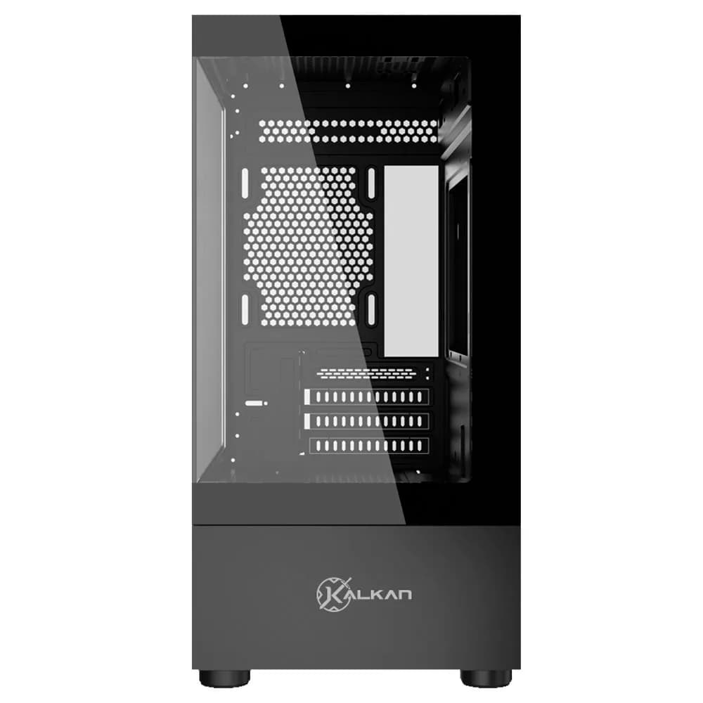 GABINETE GAMER KALKAN AVALON PRETO SEM FAN KLK00036