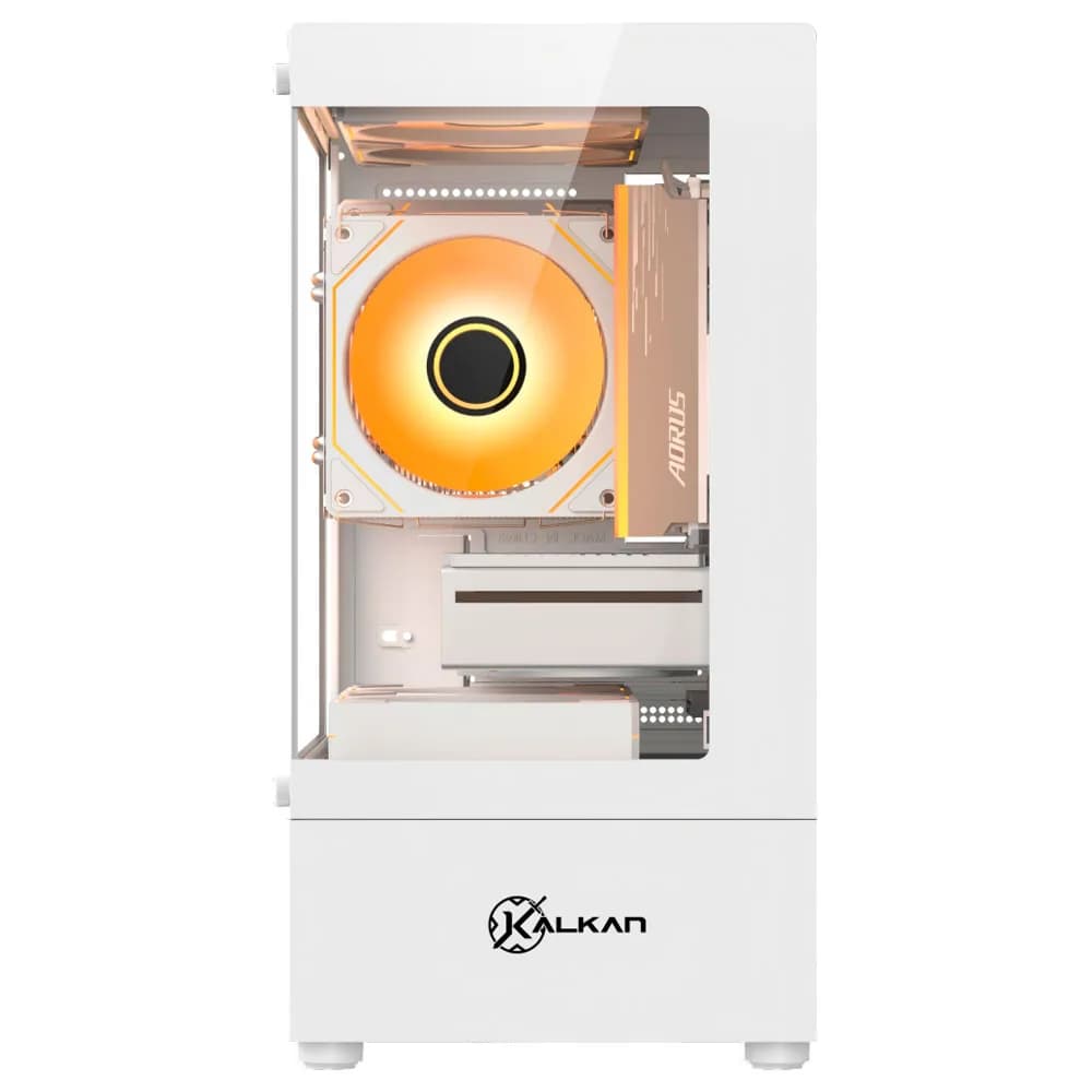 GABINETE GAMER KALKAN HAKON BRANCO SEM FAN KLK00081