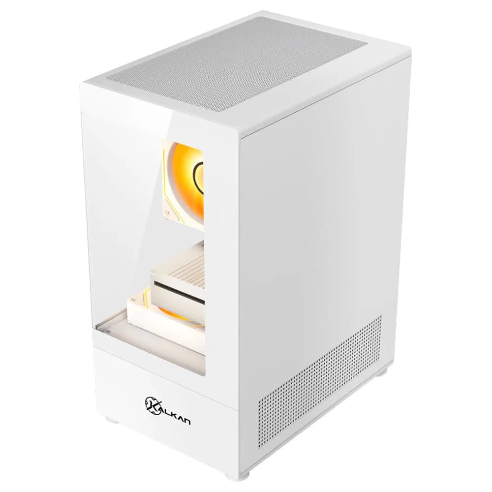 GABINETE GAMER KALKAN HAKON BRANCO SEM FAN KLK00081