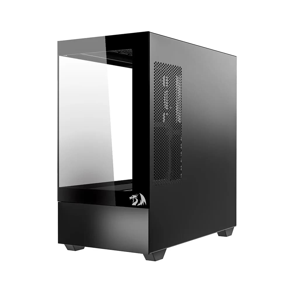 GABINETE GAMER REDRAGON REFLECT PRO PRETO CA-607B