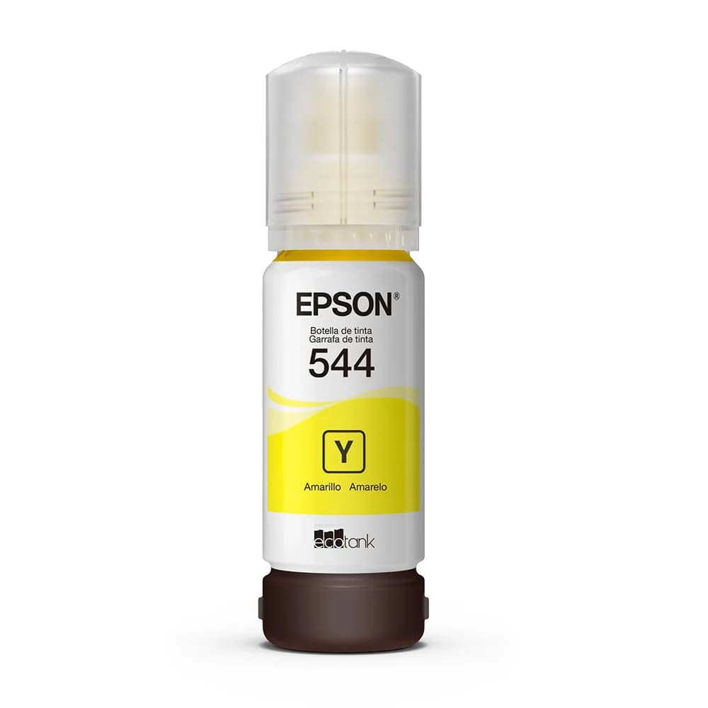 GARRAFA / REFIL DE TINTA EPSON T544422-BR AMARELO P/ L3110 L3150