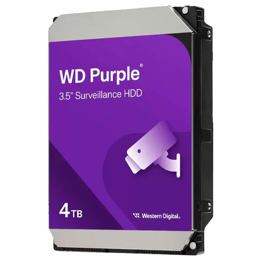 HDD WD PURPLE 4 TB PARA SEGURANCA / VIGILANCIA / DVR - WD44PURZ
