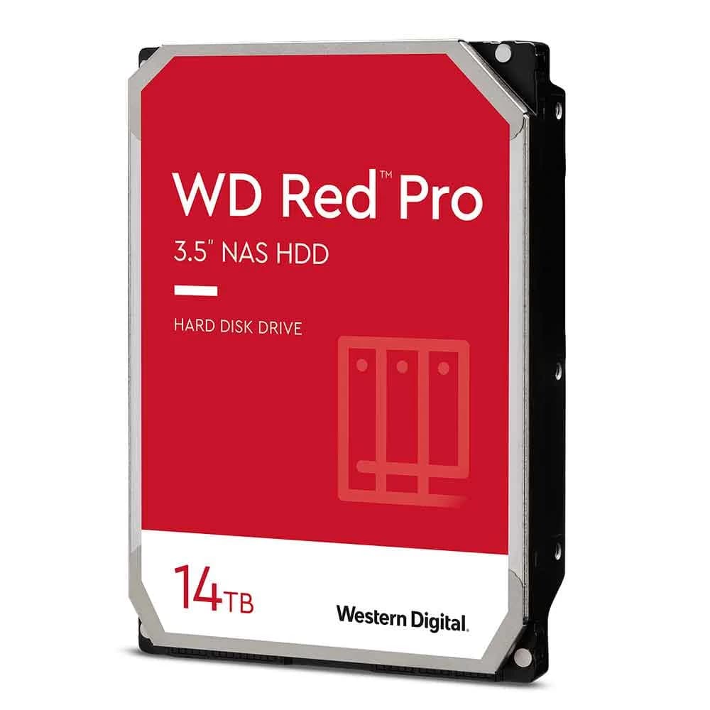 HDD WD RED PRO 14 TB NAS PARA SERVIDOR 24X7 - WD142KFGX