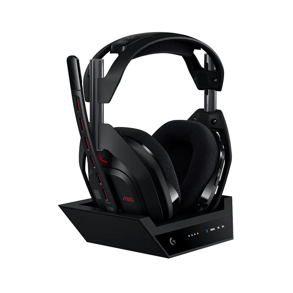 HEADSET GAMER ASTRO A50 LIGHTSPEED WIRELESS PRETO + BASE - 939-002217