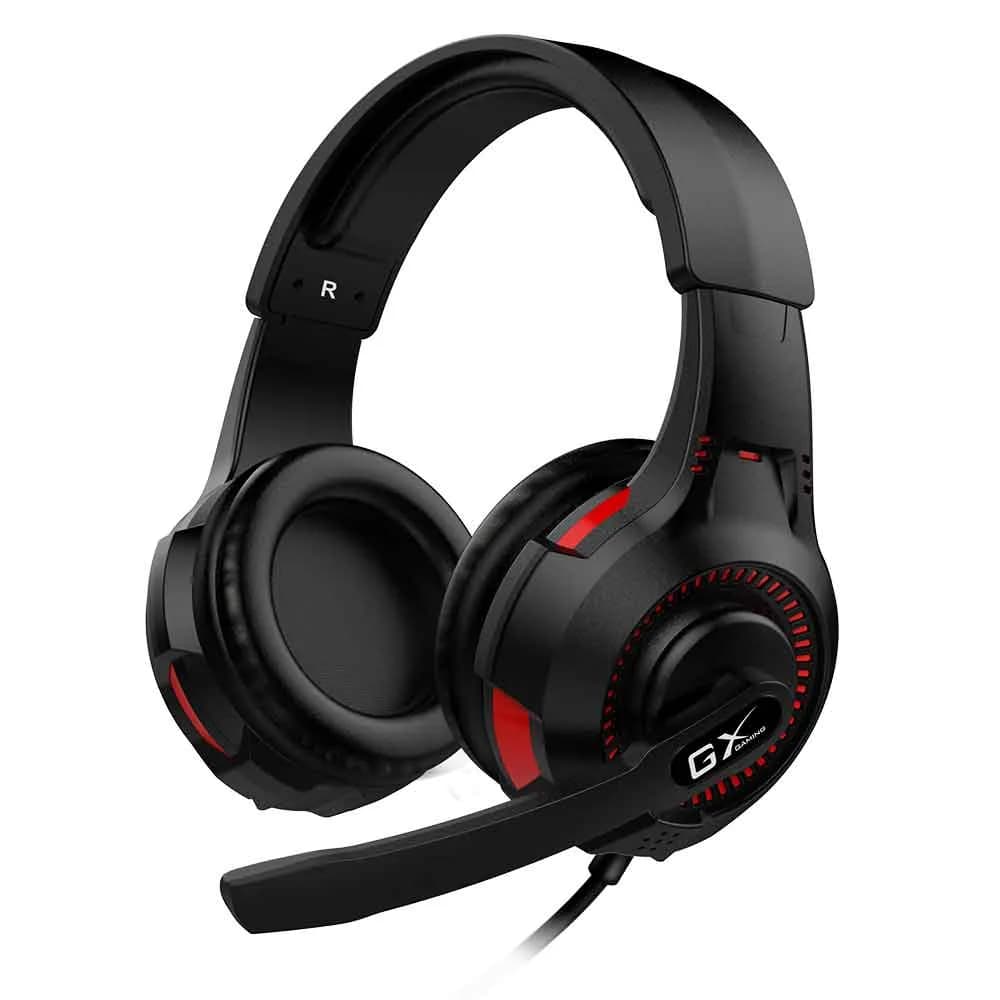 HEADSET GAMER GENIUS HS-G600V COM VIBRACAO PRETO