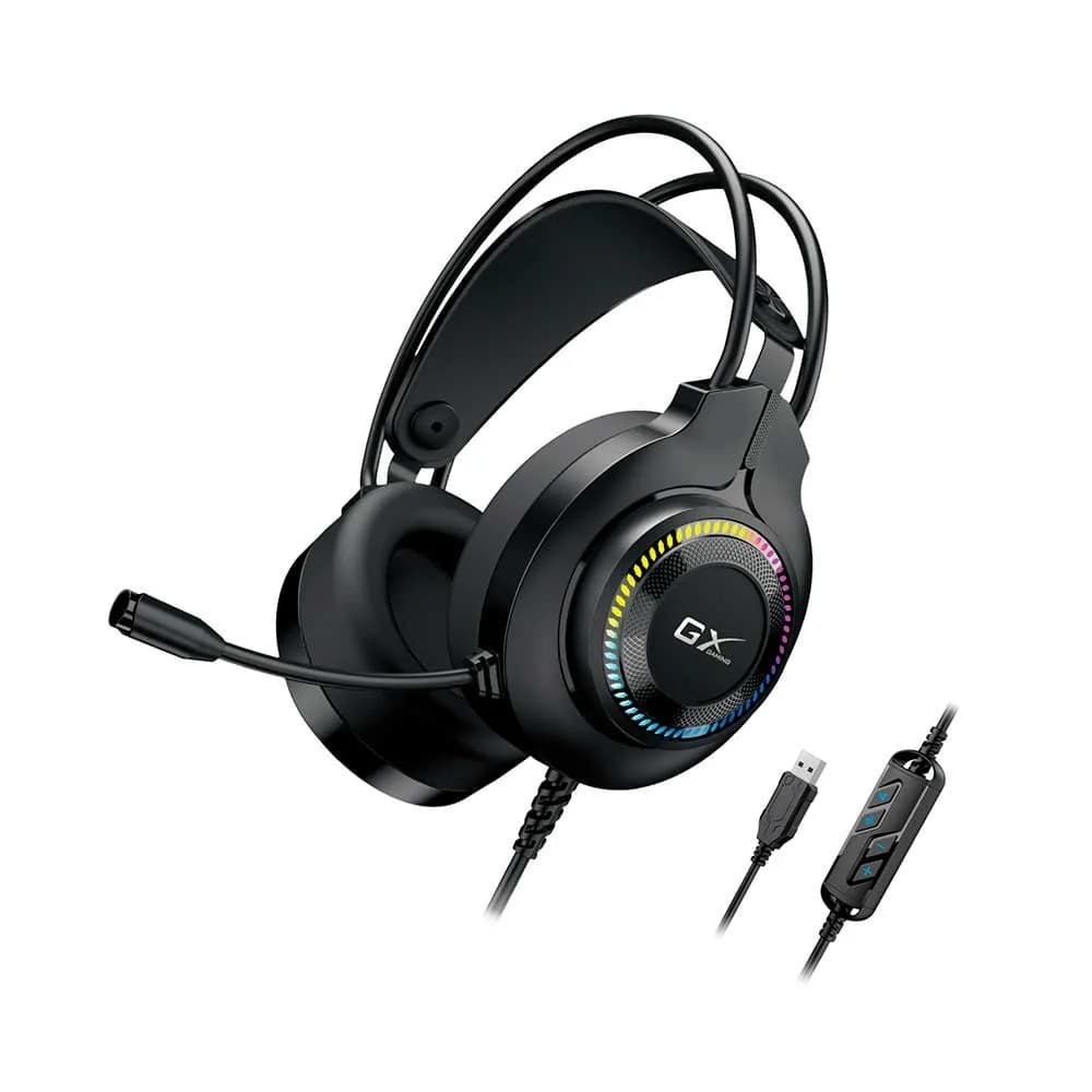 HEADSET GAMER GENIUS HS-GX580U PRETO