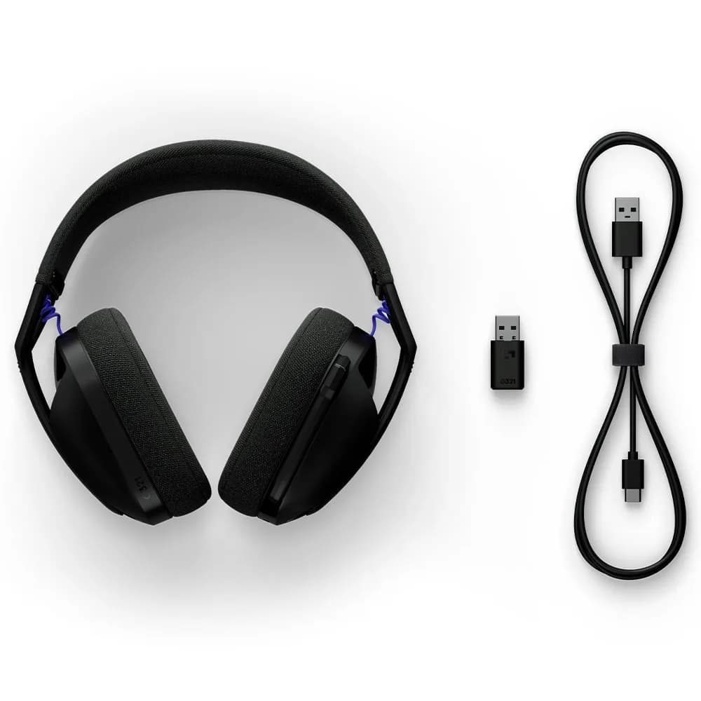 Headset Gamer Logitech G321 s/ Fio Preto - 981-001562