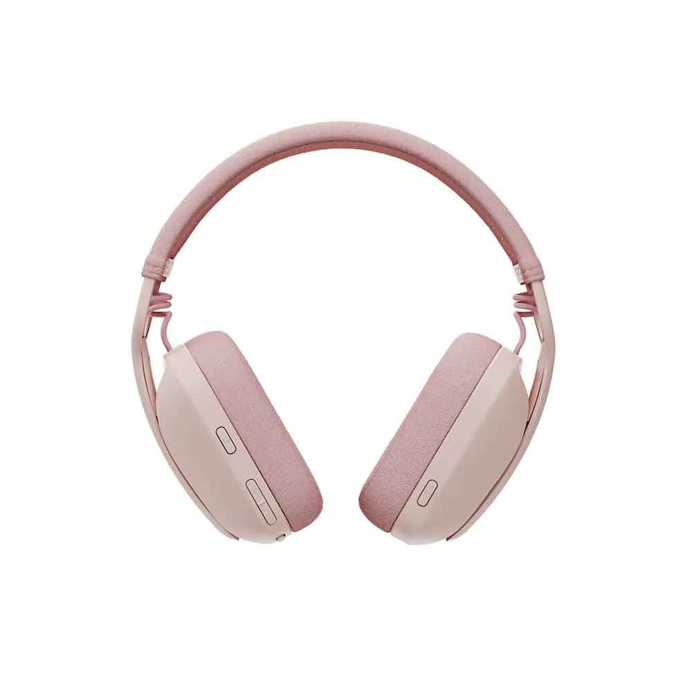 HEADSET LOGITECH ZONE VIBE 100 WIRELESS ROSE - 981-001223