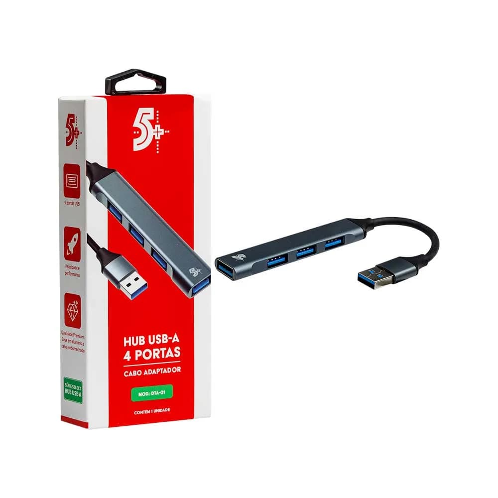 Hub USB Santana 4 Portas 018-7458