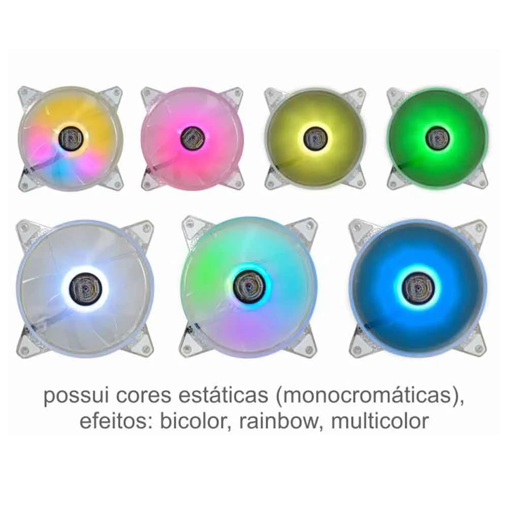 KIT COOLER K-MEX 120X120MM ARGB - AAMA TRANSLUCIDA