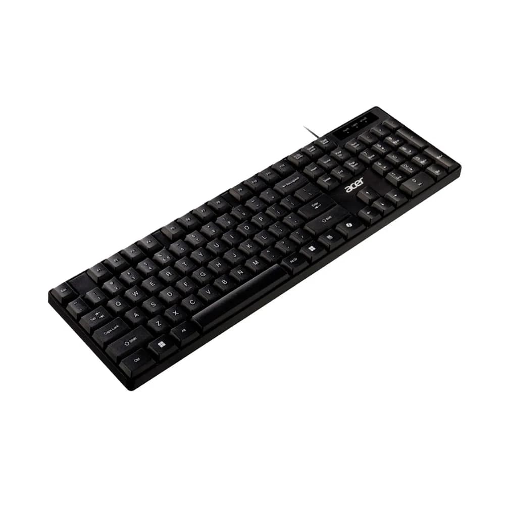 KIT MOUSE E TECLADO ACER OFFICE USB PRETO OCC300