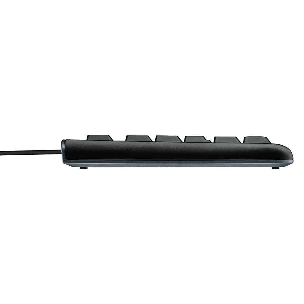 KIT MOUSE E TECLADO LOGITECH MK120 COM FIO USB PTO