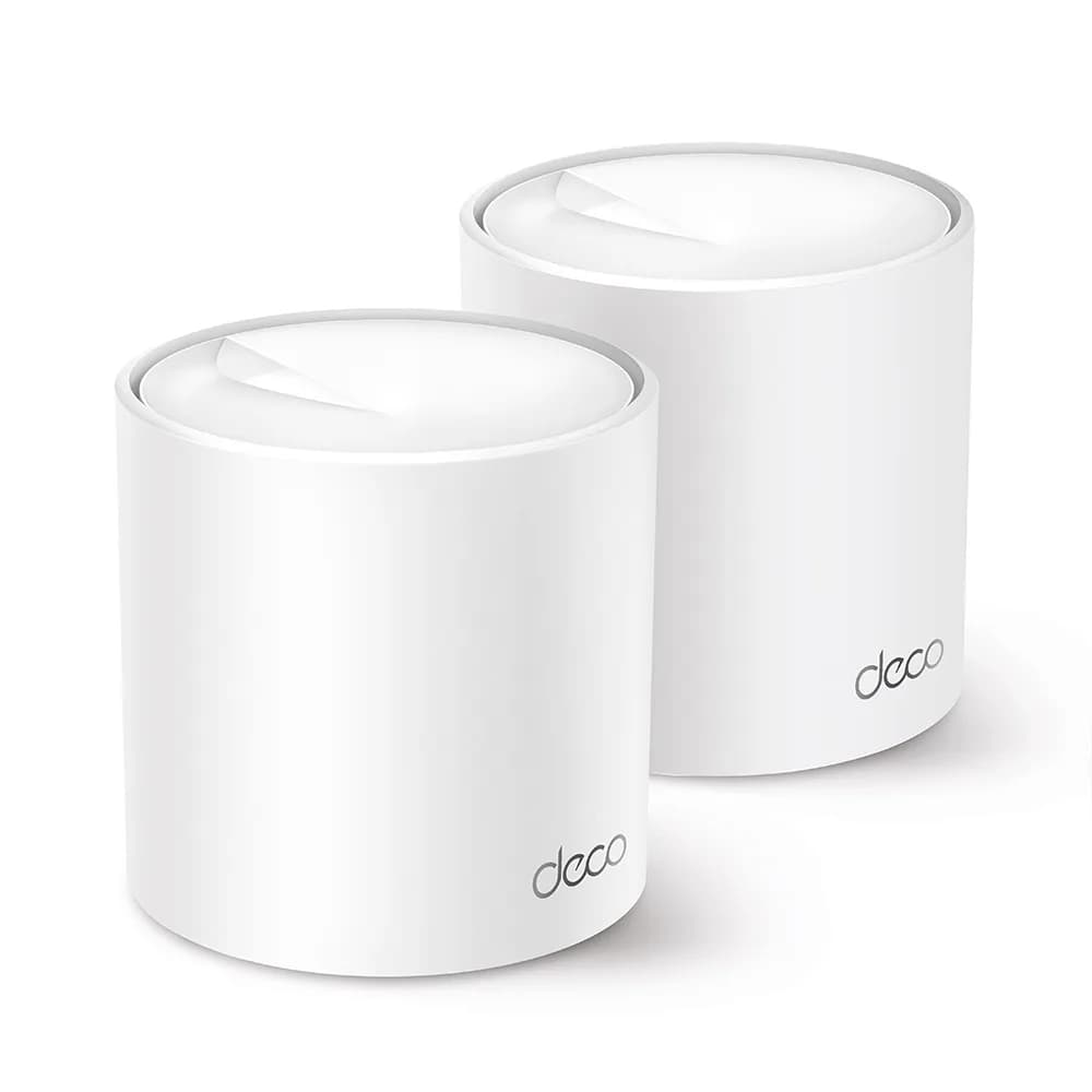 KIT ROTEADOR WI-FI MESH TP-LINK DECO X50 (2-PACK) DUAL-BAND AX3000