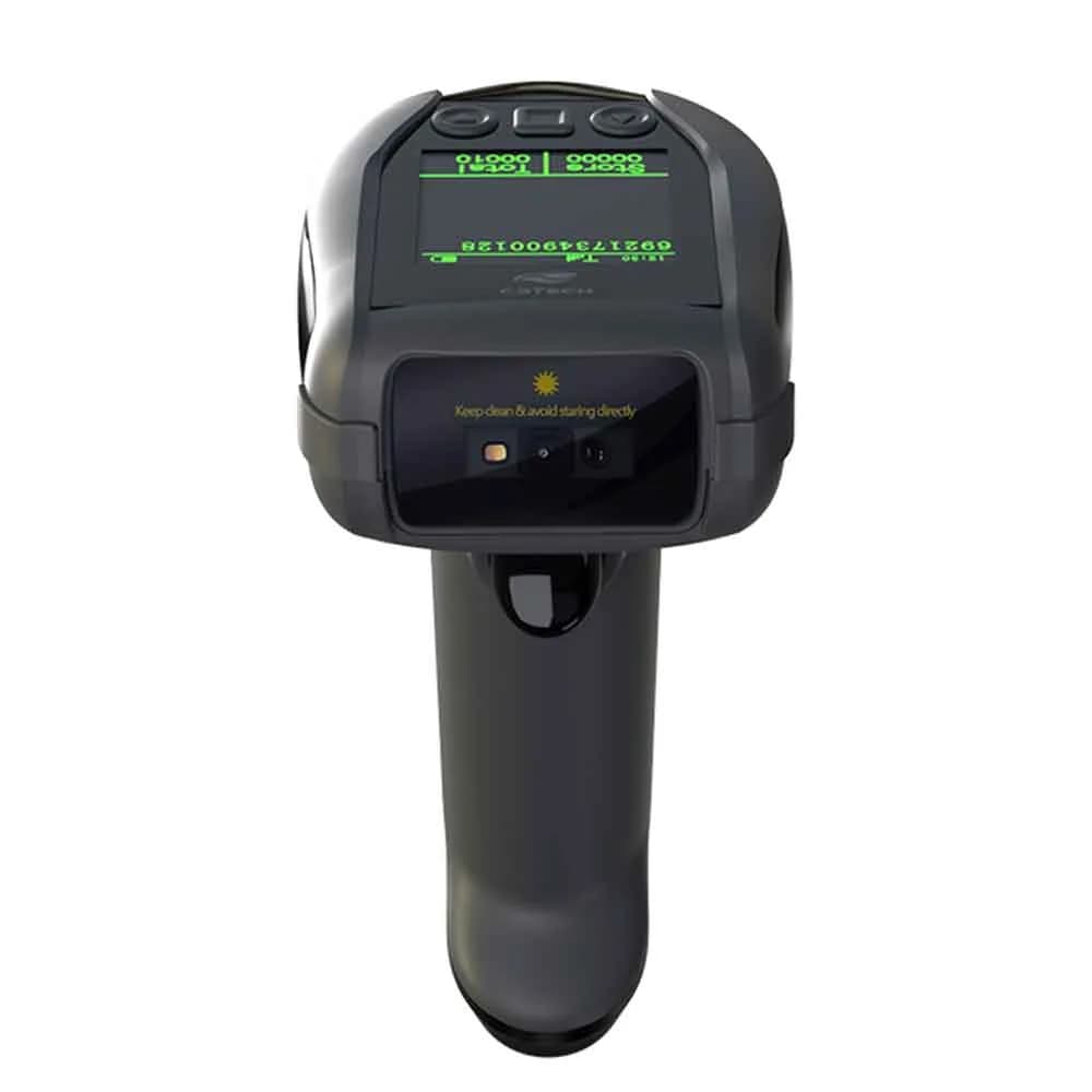 LEITOR DE CODIGO DE BARRAS SEM FIO C3TECH 1D/2D LB-W400BK PRETO
