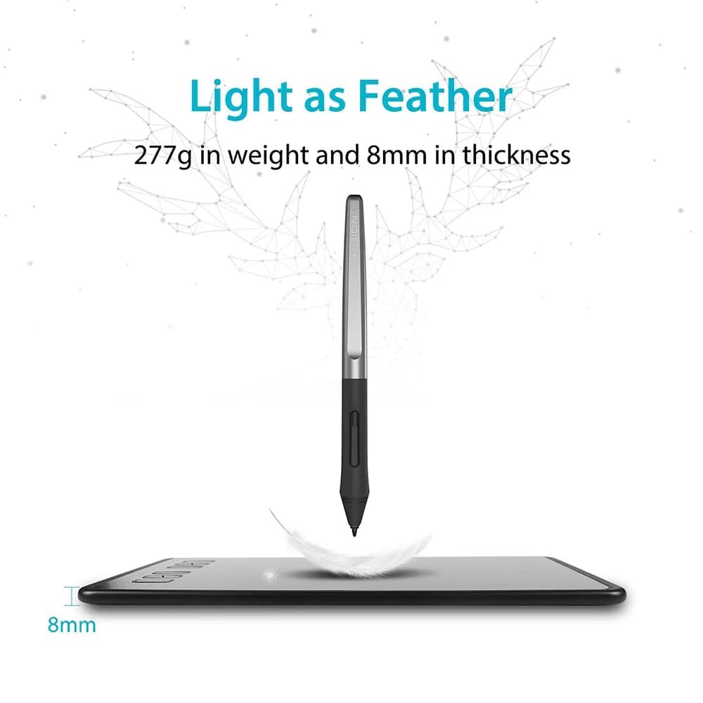 MESA DIGITALIZADORA HUION INSPIROY H640P