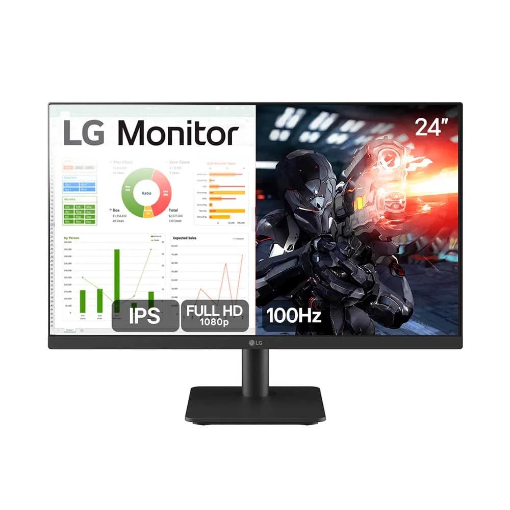 MONITOR 24" LG 24MS500-B GAMER / FHD / 5MS / 100HZ / HDMI